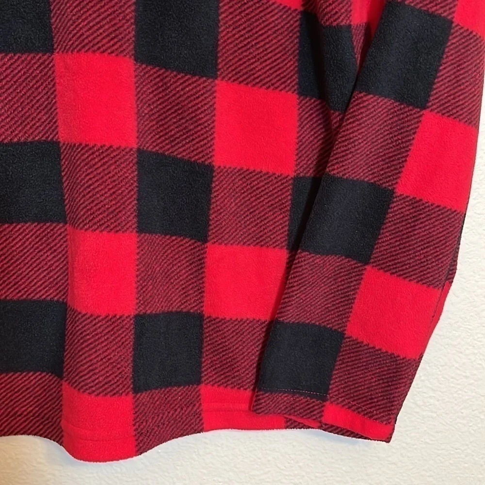 FRENCH Toast Red Buffalo Plaid Pullover Sweatshirt
